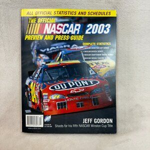 The Official NASCAR 2003 Preview and Press Guide Complete Statistics